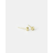 Gold Pyramid earrings